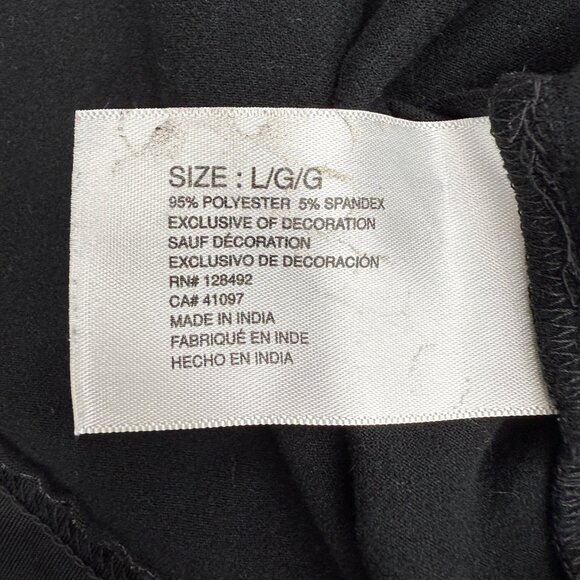 Greg Norman Men's Pullover Activewear Golf Sweatshirt, 1/4 Zip, Black, Size L - Picture 6 of 11